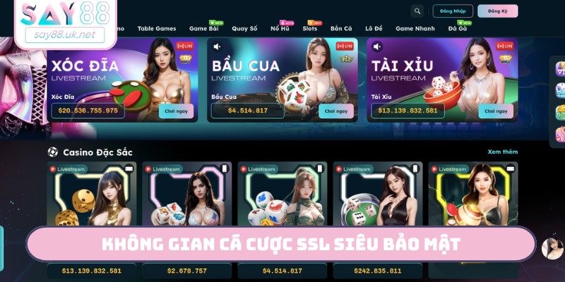 SAY88 ⭐️ Trang Chủ SAY88 | Nhà Cái Uy Tín, Đăng Ký Nhận +88K Không gian cá cược SSL siêu bảo mật